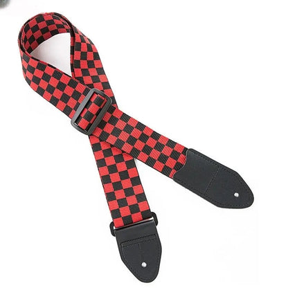 Checkered Electric Guitar Straps