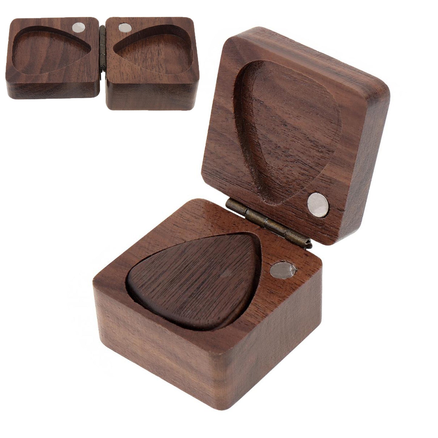 Solid Wood Picks and Box