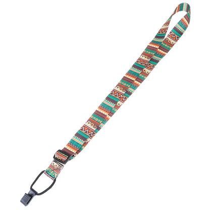 Hootenanny - 1970's Colorful Guitar Strap