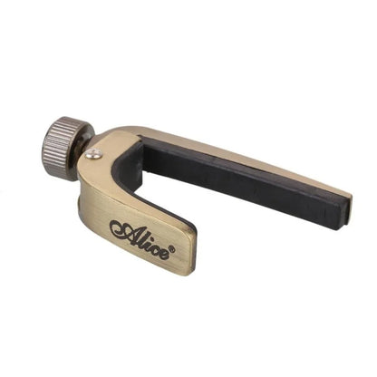 Alice Guitar CLIPSTER- Quality Zinc Alloy Metal Capo for Electric/Acoustic - 3 Color Variety